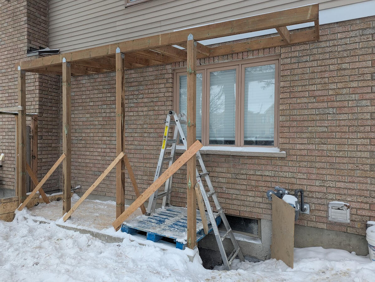 Canopy & Guardrail Construction